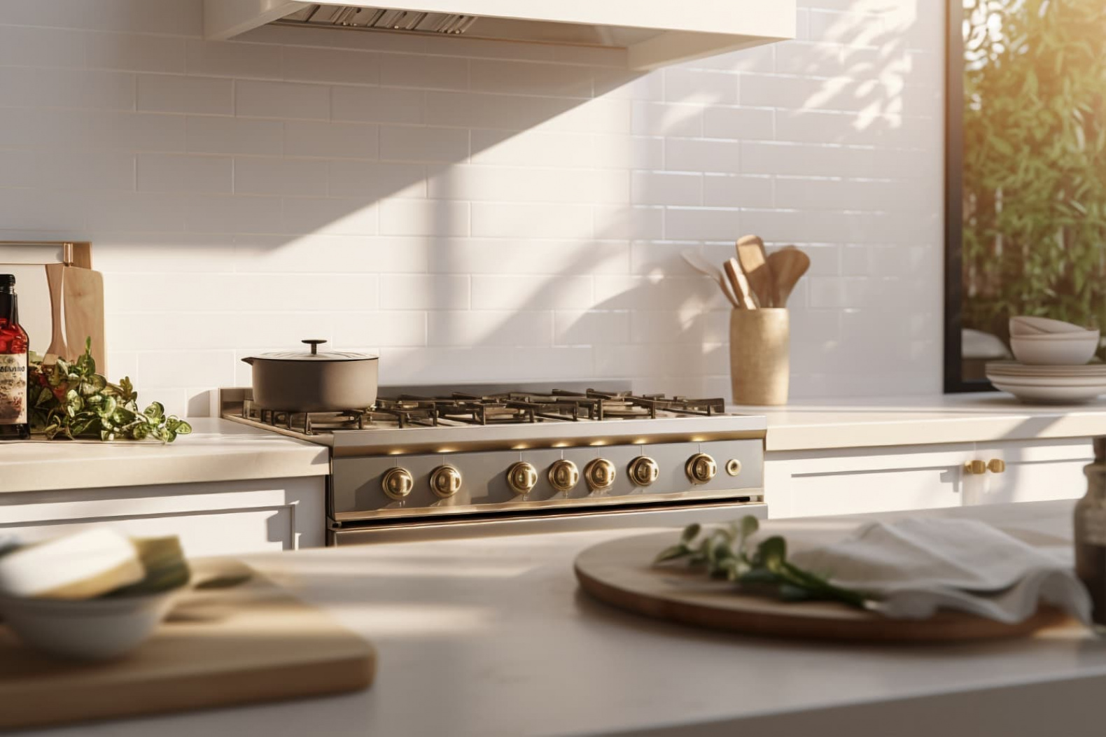 Чем отмыть кухню от жира?